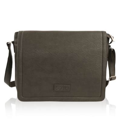Brown men`s shoulder bag S11